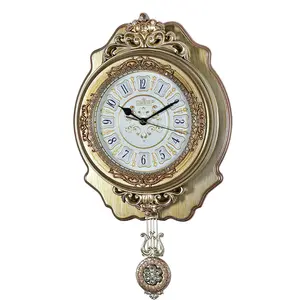 Grand-père horloge accessoires de décoration murale maison cadeau Européen horloge grand-père B8134NY