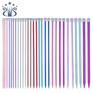 <span class=keywords><strong>Aguja</strong></span> de Tejer SKC de 35 cm, Multicolor, <span class=keywords><strong>Aguja</strong></span> de Tejer para Suéter, <span class=keywords><strong>Aguja</strong></span> de Punto Recto de Punta Única - Product Image 1