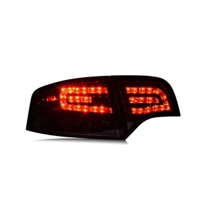 Voiture <span class=keywords><strong>Feux</strong></span> Arrière à Led Pour Audi <span class=keywords><strong>A4</strong></span> <span class=keywords><strong>B7</strong></span> Led Feu Arrière Feu arrière Pour Toute la Fumée Noir Couleur 2005-2008 Année - Product Image 1
