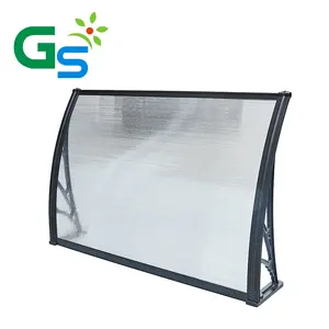 Polycarbonate Solid Polycarbonate Awning Canopy For Windows