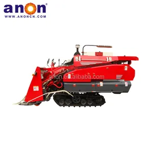 ANON Factory price harvester machine rice wheat Half Feed Wheat Combine Harvester wheat harvester machine