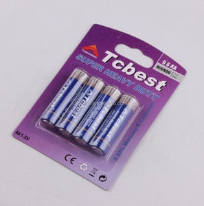 1,5 V <span class=keywords><strong>AA</strong></span>/AAA/ R6P/ UM4 Batería de celda seca de zinc y carbono resistente-Chaqueta adhesiva de aluminio Marca OEM - Product Image 5