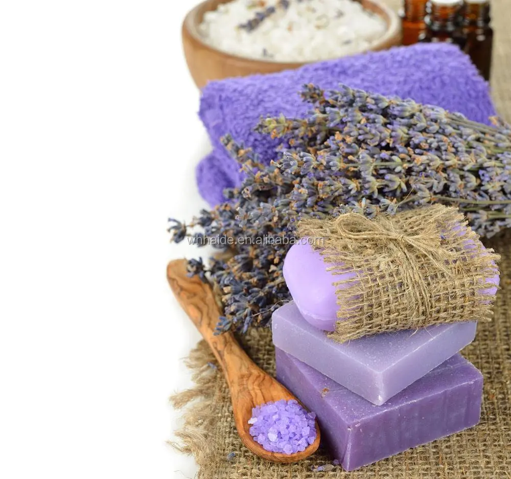 Plant essential oil, lavender handmade soap flavor