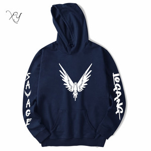 2018 de calidad superior para hombre personalizada sudaderas <span class=keywords><strong>Pullover</strong></span> Hoodie con Eco-friendly impreso - Product Image 6