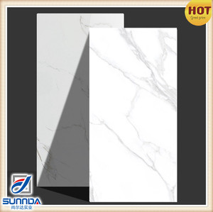 <span class=keywords><strong>Carrelage</strong></span> de sol en céramique brillant de haute qualité, porcelaine polie, corps complet de marbre breloque, <span class=keywords><strong>miroir</strong></span> <span class=keywords><strong>blanc</strong></span>, brillant, 60x120cm - Product Image 4