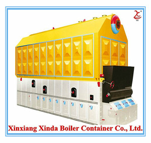 tubo de agua de la rejilla de la cadena que queman carbón caldera de agua caliente fabricante en china - Product Image 1