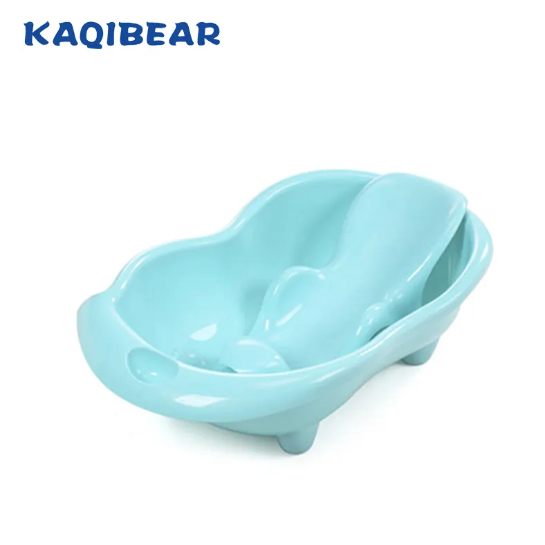 Newest design top quality plastic baby bath tub with stand