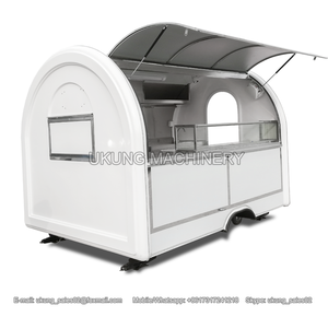 Ukung camiones de comida Palomitas de camiones de comida móvil remolque perro caliente carrito de golf para la venta - Product Image 6