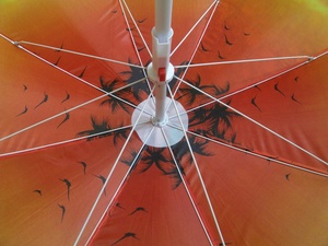 Personnalisé en plein air pas cher <span class=keywords><strong>palmier</strong></span> imprimé UV protection <span class=keywords><strong>parasol</strong></span> <span class=keywords><strong>parasol</strong></span> - Product Image 3