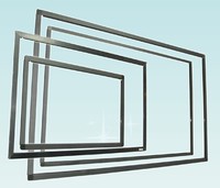 Pantalla Táctil Inteligente IR IBoard 2024, Suministro de Fábrica, Marco Abierto, Serial/USB, 32-75 Pulgadas, Cristal Táctil, 10 Puntos Táctiles