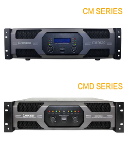 เครื่องขยายสัญญาณคาราโอเกะทำจากโลหะ2ช่องสัญญาณได้รับการรับรอง CE พร้อ<span class=keywords><strong>ม</strong></span>การตอบสนองความถี่20Hz-20Hz ผลิตในประเทศจีน - Product Image 6