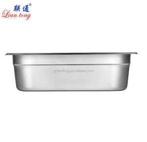 Padella da tavolo a vapore Anti-marmellata in stile europeo 1/3 dimensioni in acciaio inossidabile GN Pan per uso di scaldavivande in plastica - Product Image 5