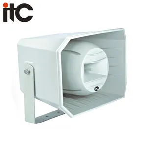 Nuevo altavoz de bocina exterior bidireccional 100V altavoz de bocina resistente a la intemperie altavoz de bocina alimentado - Product Image 1