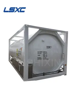 China Fabriek 20FT Poeder Vervoer Bulk Cement ISO Tank Container