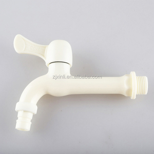 Long Plastic PP Bib Tap with 1/2 and 1/4 two size, X21108