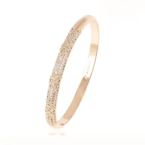 51439 xuping 18k gold bangles dubai jewelry african gold bangle