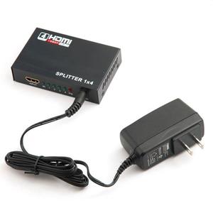 4K 1080P đa phương tiện đầy đủ siêu HD 3D 4 cổng Mini <span class=keywords><strong>HDMI</strong></span> Splitter. - Product Image 2