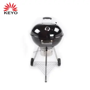 Keyo Hot Sale Hoge Kwaliteit Restaurant Rvs Ketelgrill Bbq Houtskool Grill