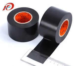 Flame resistance black pvc pipe wrapping tape