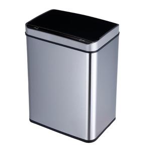 Top selling sensor automatic dustbin waste bin trash can bins trashcans anti-finger print