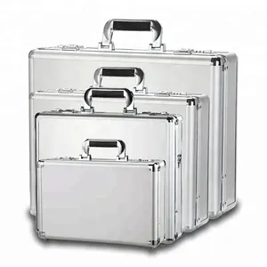 Maletín de aluminio para portátil, maletín para Notebook, 15,6, 17,3 pulgadas