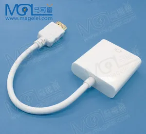 Hohe Qualität günstigen Preis 1080P HDMI zu VGA Adapter Stecker zu Buchse Adapter HDMI Audio Video Kabel