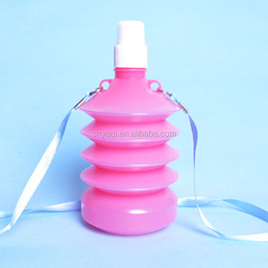 Vente en gros Sports Gym voyage Bouteilles d'eau pliables en silicone pliables avec <span class=keywords><strong>pailles</strong></span> et horodatage - Product Image 4