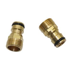 Accesorios de manguera de jardín de rosca macho de 1/2 pulgadas, conector rápido de latón, junta de agua de riego, accesorio de lavado de coche - Product Image 6