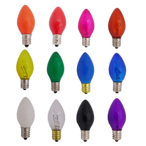 E12 E14 vintage Edison luz incandescente pequeño color vela 10 W 5 W 15 W Navidad <span class=keywords><strong>bombilla</strong></span> c7 C9 - Product Image 6