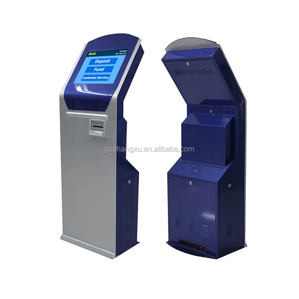 Oem Bank/Ziekenhuis Wachtrij Systeem Ticket Dispenser Queue Management Kiosk Queuing Ticket Machine Met Thermische Printer