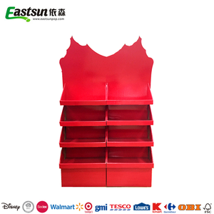 Pop cartón plantilla al por menor cajas paleta pantalla rack - Product Image 2