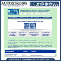 IEC62262 Ik péndulo de impacto de martillo/péndulo de prueba de equipo