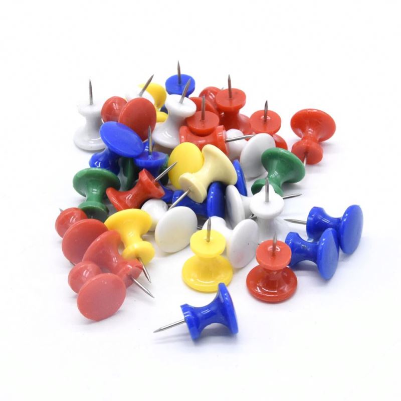 Модные канцелярские пластиковые булавки с большой картой для деревянной доски