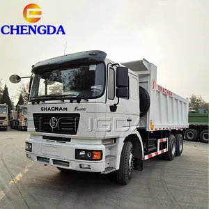 Digunakan Truk SHACMAN F2000 X3000 Dump Tipper Truk untuk Dijual