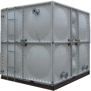Big volume FRP GRP SMC panels bolted sectional drinking water storage tank