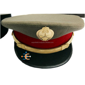 Gorro de Pico para Uniforme de Oficial de Seguridad de Arabia Saudita, OEM, Rojo Caqui, Ecológico, 100% Lana, para Exteriores, Tallas Personalizadas - Product Image 1