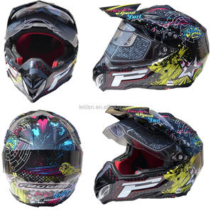<span class=keywords><strong>Casque</strong></span> de moto <span class=keywords><strong>fox</strong></span>, complet, avec visière de protection faciale, unisexe - Product Image 2