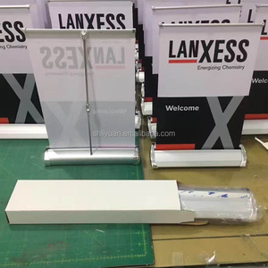 Quảng Cáo Ngoài Trời Mini <span class=keywords><strong>Desktop</strong></span> Cuộn Lên Biểu Ngữ Khán Đài Nhỏ Cuộn Lên Biểu Ngữ - Product Image 6