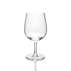 Goblet de vidro grosso sem chumbo, 300ml, vinho curto, com haste grossa