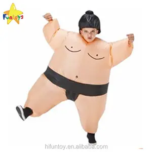 Funtoys CE Gonfiabile Per Bambini Lottatore di Sumo Wrestling Vestiti Costume di Halloween