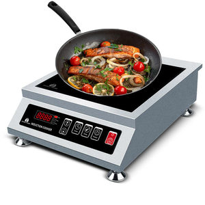 CE 3500W Công Suất Cao Nhà Hàng Khách Sạn Thương Mại Cảm Ứng Nồi Công Nghiệp Nhà Hàng Khách Sạn Thép Không Gỉ Điện Cooketop - Product Image 2