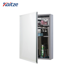 الفولاذ المقاوم للصدأ الطب مجلس الوزراء مع انزلاق الباب المتطابقة الحمام تخزين مرآة مجلس الوزراء - Product Image 2