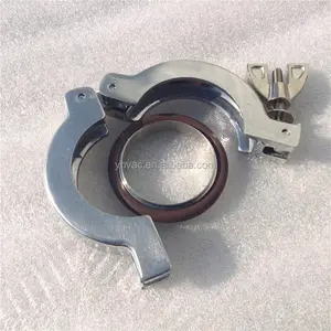 Aluminium Vacuüm Klemmen Met Sus304 Centreren Ringen En Fkm O-Ring