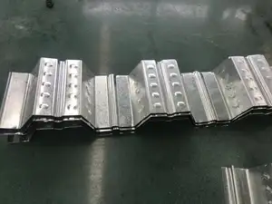 Automatische Metalen Stalen Vloer Decking Roll Vormen Lijn voor Bouwmaterialen