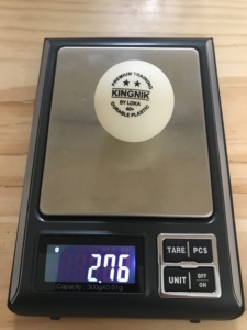 KINGNIK — 2 étoiles par Loka premium, balles de tennis de table, 40 +, en plastique blanc, 6 balles/boîte, version française - Product Image 4