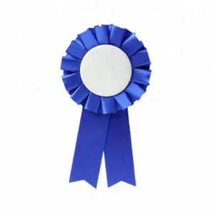 Trung quốc Nhà Máy Custom Làm Cho Satin Ribbon Rosette với Tin - Product Image 1