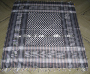 Sombreros islámicos de alta calidad para mujer, bufanda tradicional a rayas Arfat, chal, venta al por mayor, diseño caliente - Product Image 3