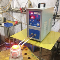 Four à induction de qualité industrielle pour la fusion de l'or et de l'argent, contrôle numérique, haute capacité 1-2 kg, certifié ISO9001 et CE