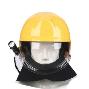 high visibility Korean type emergency firefighter helmet for Firefighter