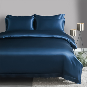 Ensemble de literie en soie luxueuse Taihu Snow, draps en soie luxueux - Product Image 5